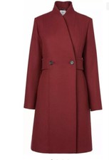 Lk Bennet Ladies Bette Double Breasted Peacoat Winter Coat , New Without Tags