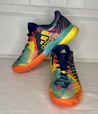 Adidas Barricade Tennis Shoes Men's 8 POP ART 2017 Limited Adidas Barricade Tennis Shoes Men's 8 POP ART 2017 Limited