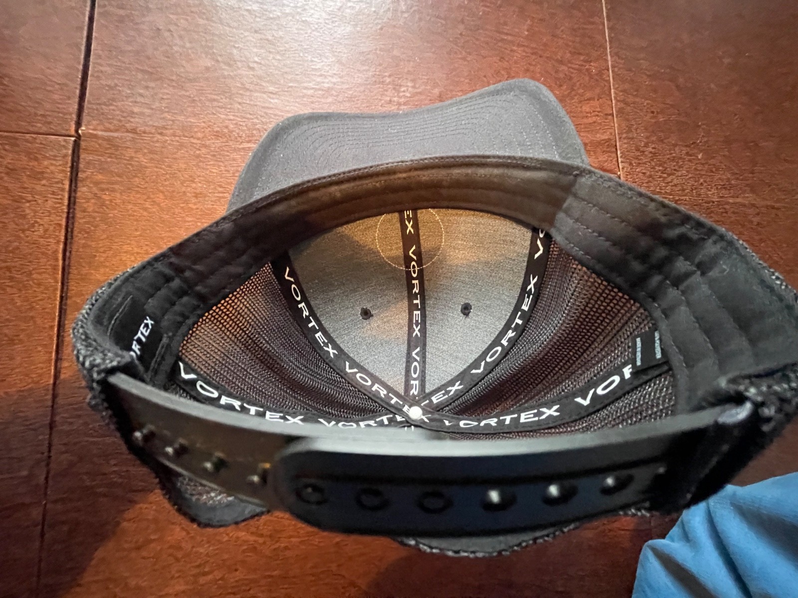 Vortex Three Peaks Leather Patch Mesh Hat - image 4