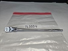 Snap On Tllf 72n 14 Dr 10.5 Long Chrome Fine Tooth Flex-head Ratchettl3554 Snap On Tllf 72n 14 Dr 10.5 Long Chrome Fine Tooth Flex-head Ratchettl3554