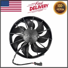 NEW 30103202 12" PULLER FAN 12V CURVED BLADE 1870 CFM FOR SPAL VA01-AP90/VLL-66A