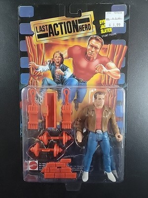 LAST ACTION HERO DYNAMITE JACK SLATER FIGURE  MATTELL 1993