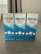 Lot of 3 Hibiclens Antiseptic  Skin Cleanser – 8oz Each x 3 -  Exp 10/26