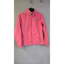 Columbia Kids' Pink Full-Zip Fleece Jacket - Size M 10/12 