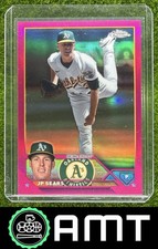 JP Sears 2023 Topps Chrome Update 112/399 Magenta Refractor Athletics
