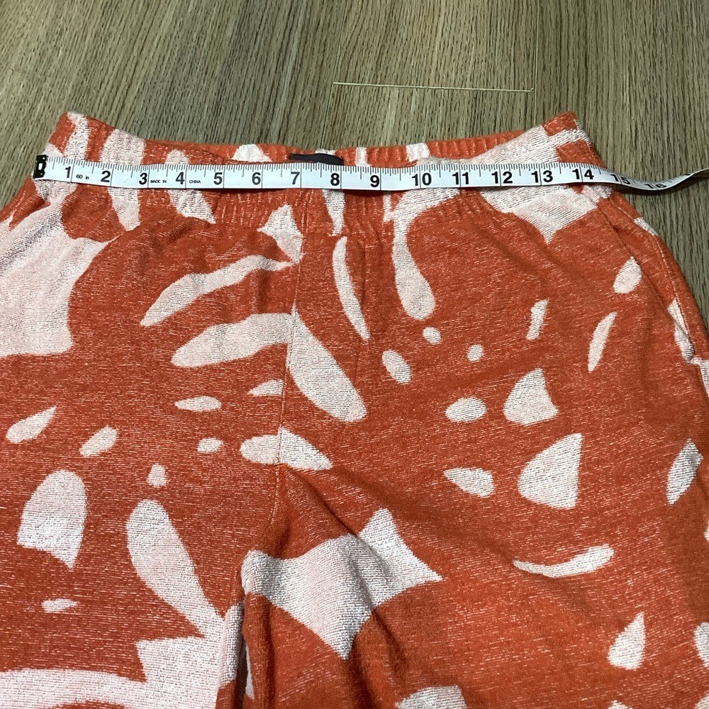 H&M Men's Regular Fit Terry Athletic Shorts – Red – Size S thumbnail 4