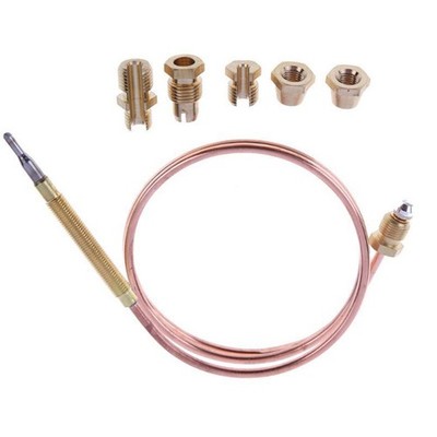 Thermocouples Gas Stove Universal Thermocouple Fireplace Adapter+5 Nuts