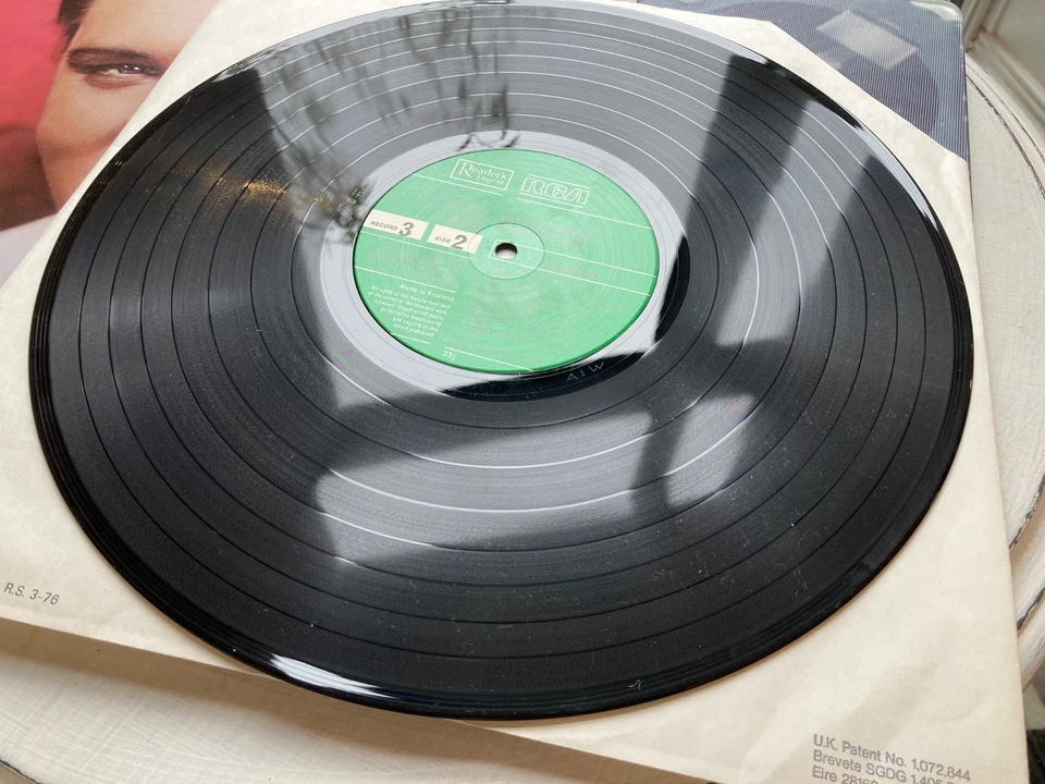 ELVIS PRESLEY MINT ORIG LP VINYL BOXSET WITH PAID BILL 1OCT 1976 RCA UNP 6LPS GB - Image 3 of 4