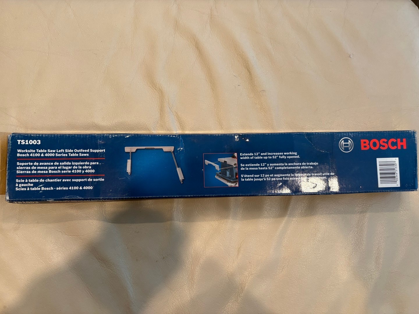 ***New Worksite Table Saw Left Side Outfeed Support***