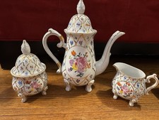 Limoges 3 Piece Tea Set 