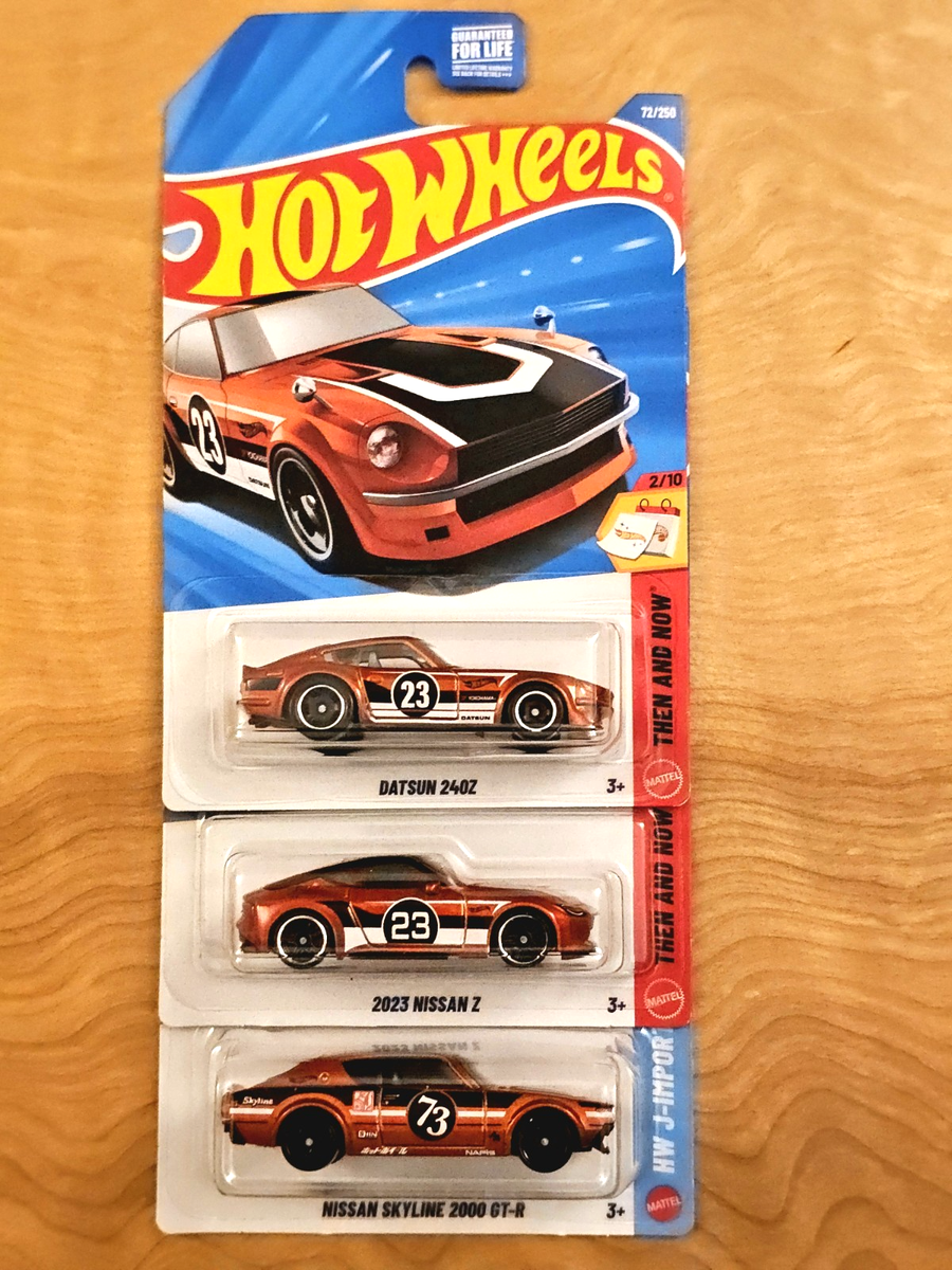 Set Of 3 New 2026 Hot Wheels- '23 Nissan Z, Skyline 2000 GTR