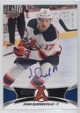 2016-17 Upper Deck AHL Auto SP John Quenneville #119 Auto 7pv