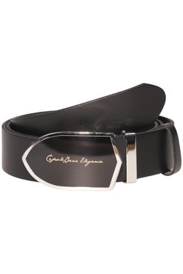 Cipo & Baxx Gürtel Herren Gr. 100 Leder Schwarz #p17ssbp