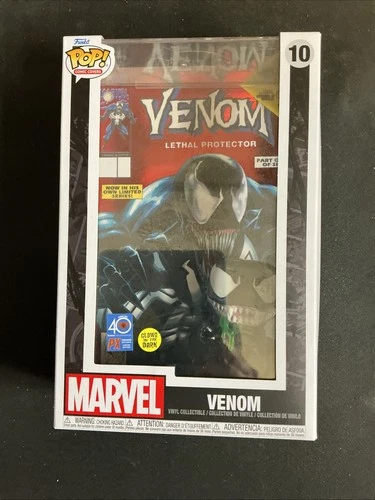 Funko Pop Comic Covers Venom Lethal Protector Marvel 10 PX Previews Exclusive