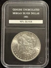 1901-O Morgan Silver Dollar $1 UNC GEM 💎 Blast White, Higher Grade, Great Coin