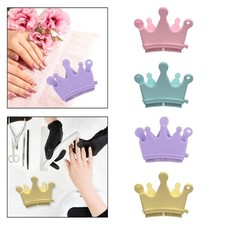 Silicone Nail Brush Nail Art Brush Holder Manicure Tool Reusable Nail Art Aids