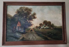 Julius Segall Original Oil Painting
