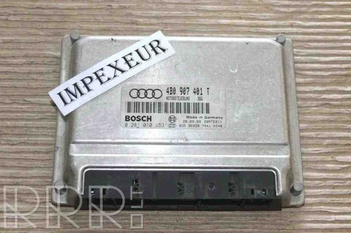 AUDI A6 4A2, C8 Motorsteuergerät ECU 4B0907401T 2.50 Diesel 210kw 2000 31936663