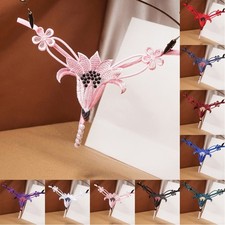 Squisite mutandine perla in pizzo perizoma stringa G per donna lingerie sexy t p