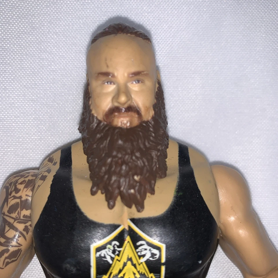 Figura WWE Mattel Monsters Of All Monsters 8 pulgadas serie básica 115 Braun Strowman Foto 3 de 4