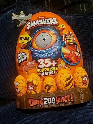 Zuru Smashers Dino Egg Hunt 35 Surprises Inside Dino Egg NEW Sealed