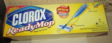 Clorox Ready Mop Complete System NOS Cleaner Absorbent Pads Open Box
