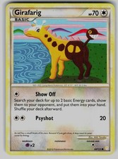Girafarig 64/123 Common HeartGold & SoulSilver Pokemon Lightly Played on eBay