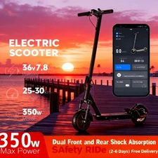 20 - Mile Adult E - Scooter: 20 mph, Dual - Shock, Effortless City Commute