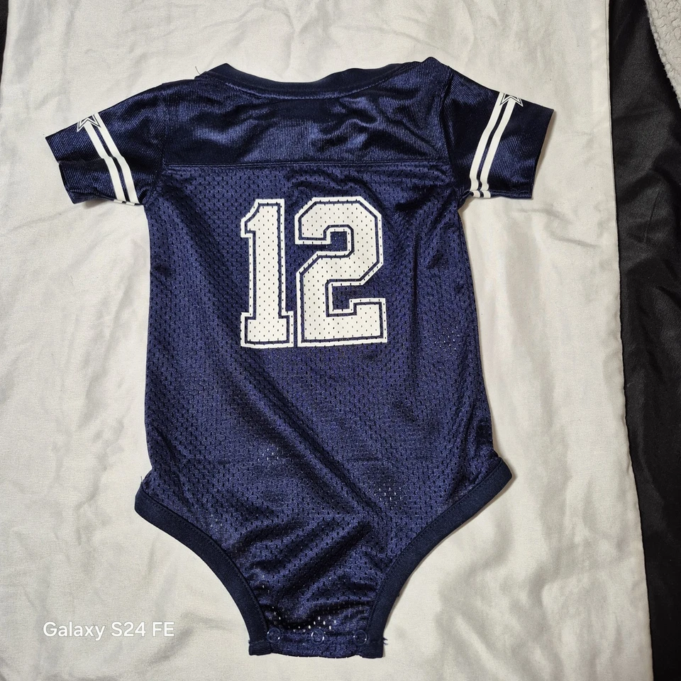 Dallas Cowboys Conjunto y Pantalones Cortos CAMO 18 Meses Equipo NFL Ropa Bebé Niño Pequeño Foto 3 de 4