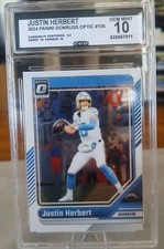2024 Panini Donruss Optic - Justin Herbert #106 Ccg10
