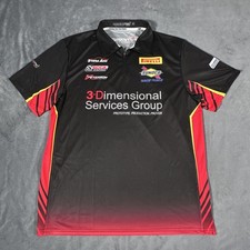 Peterson Racing Shirt Mens XL Black SCCA Tran...
