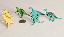 Lot of 6 Vintage Plastic Dinosaur Figures