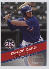 2018 Choice Iowa Cubs Signature Series Taylor Davis #11 0kz8