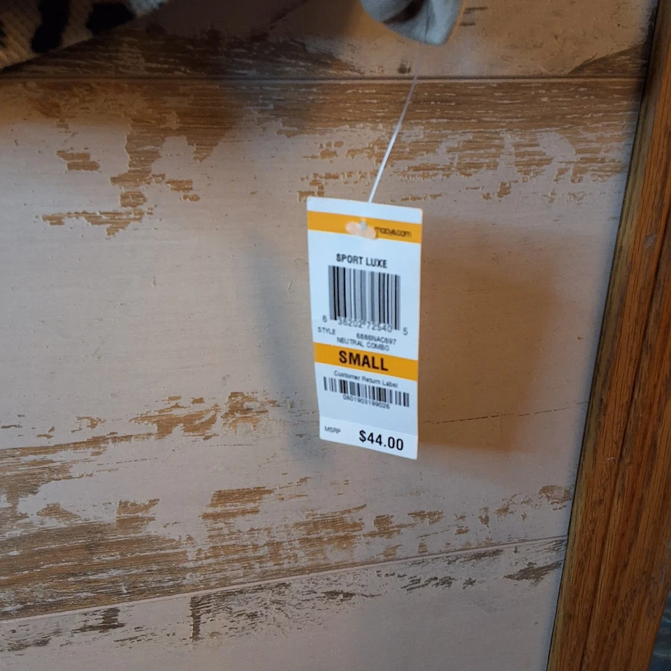 全新带标签 豹纹 连帽衫 尺寸 S Style & Co 零售 $44 — 第 2/4 张图片