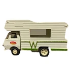 Vintage 1970s Tonka Winnebago Green RV  w/Opening Rear Door - Collectible
