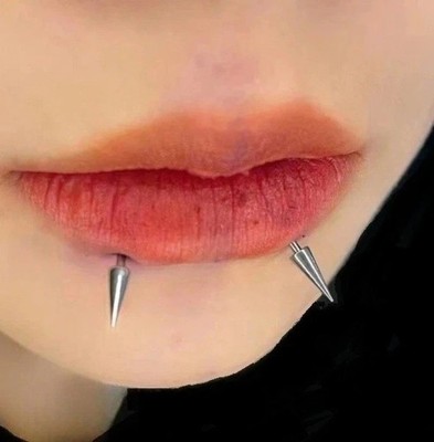 PAIR SNAKE BITE Piercing Curve Barbells 16g Surgical Steel. All Length.