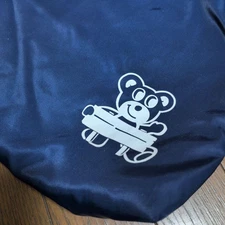 mikihouse tote bag navy