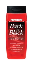 Mothers 06112 Cleans and Protects Back-to-Black Trim & Plastic Restorer 12 oz.
