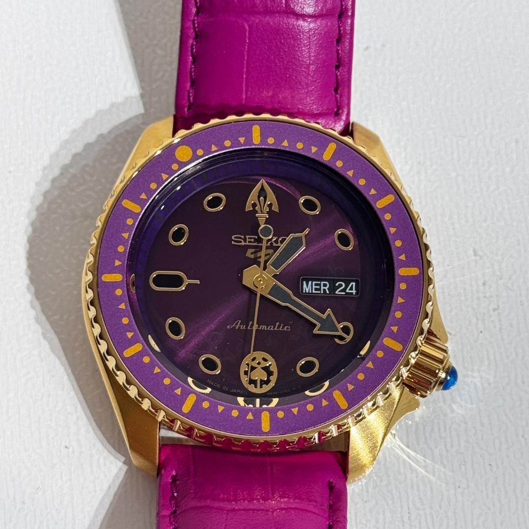 SEIKO x JoJo's Bizarre Adventure Giorno Giovanna SBSA036 Limited