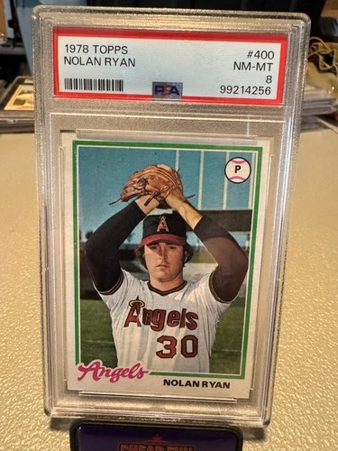 1978 Topps - Nolan Ryan #400 - PSA 8 - Graded NM-MT
