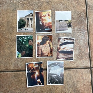 Panini Back To The Future Stickers from 1985 8cards