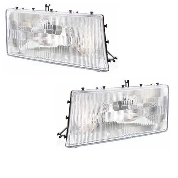 Для 90-94 LeBaron 89-95 Spirit Acclaim фары головного света w/лампа комплект пара - Изображение 2 из 4