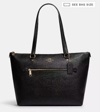 Coach Gallery Tote Shoulder Bag - Black for sale online | eBay