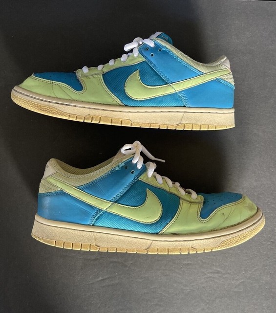 turquoise dunk lows