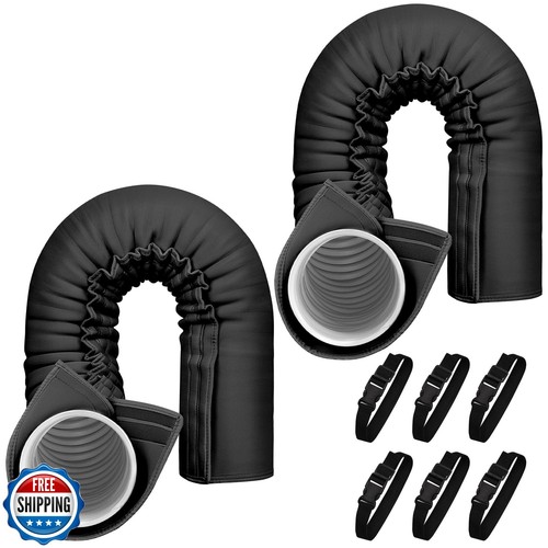 2 Packs Portable AC Hose Insulation Sleeve, Portable Air Conditioner Hose Cov