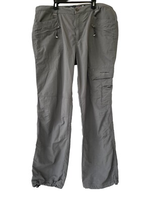 Killtec mens pants Technical Outdoor Hiking pants, Gray XXL Designed in Germany