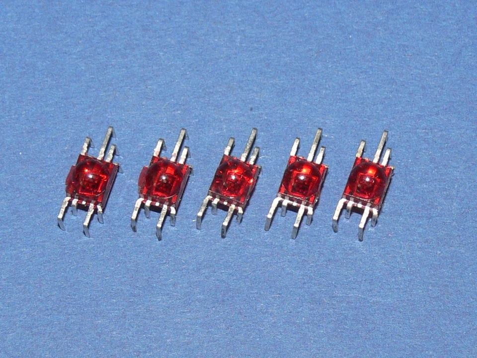 VQB37 Numeric Display / 7 Segment LED Anzeige vintage Lot mit 5 Stück - Bild 3 von 4