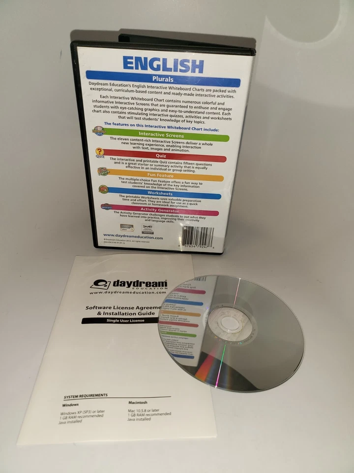 Daydream Education Interactive Whiteboard Software: English - Plurals - Image 4 of 4