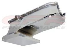 For 62-67 Chevy Ii Nova Small Block 283 400 V8 80-85 Drag Racing Chrome Oil Pan