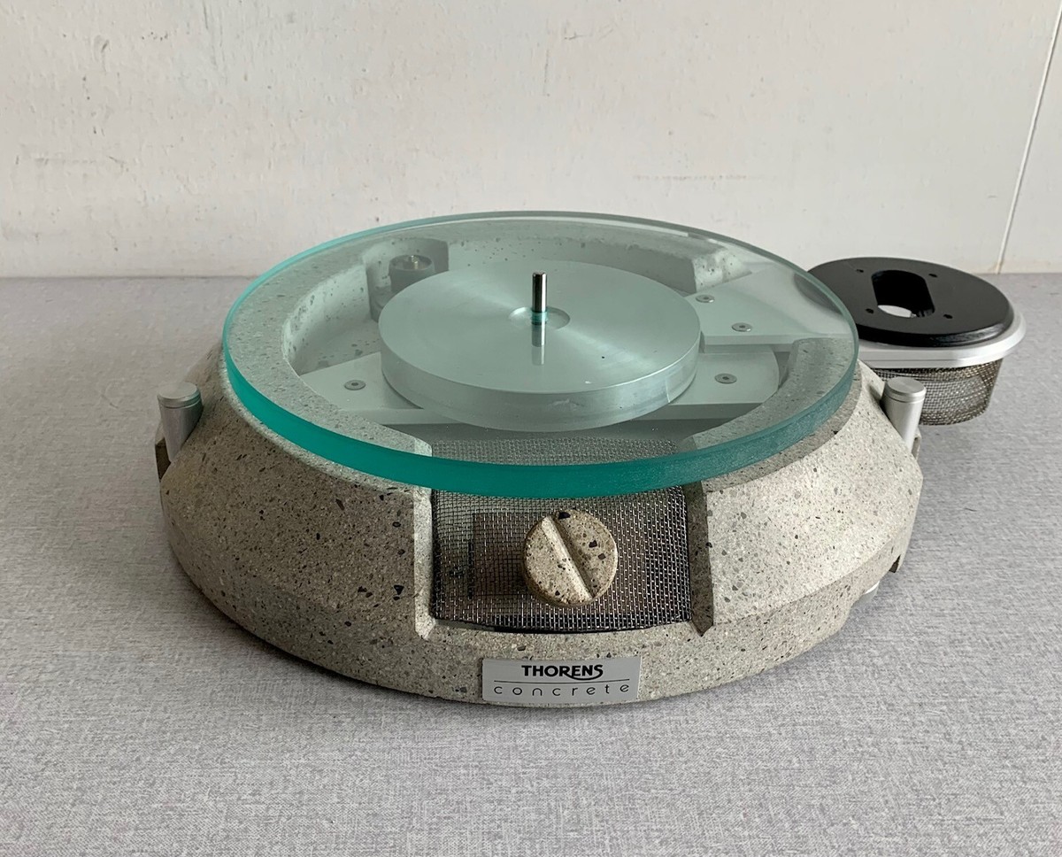 VERY RARE THORENS CONCRETE HIGH END TURNTABLE USED | eBay